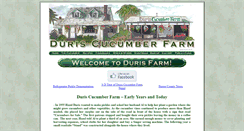 Desktop Screenshot of duriscucumberfarm.com